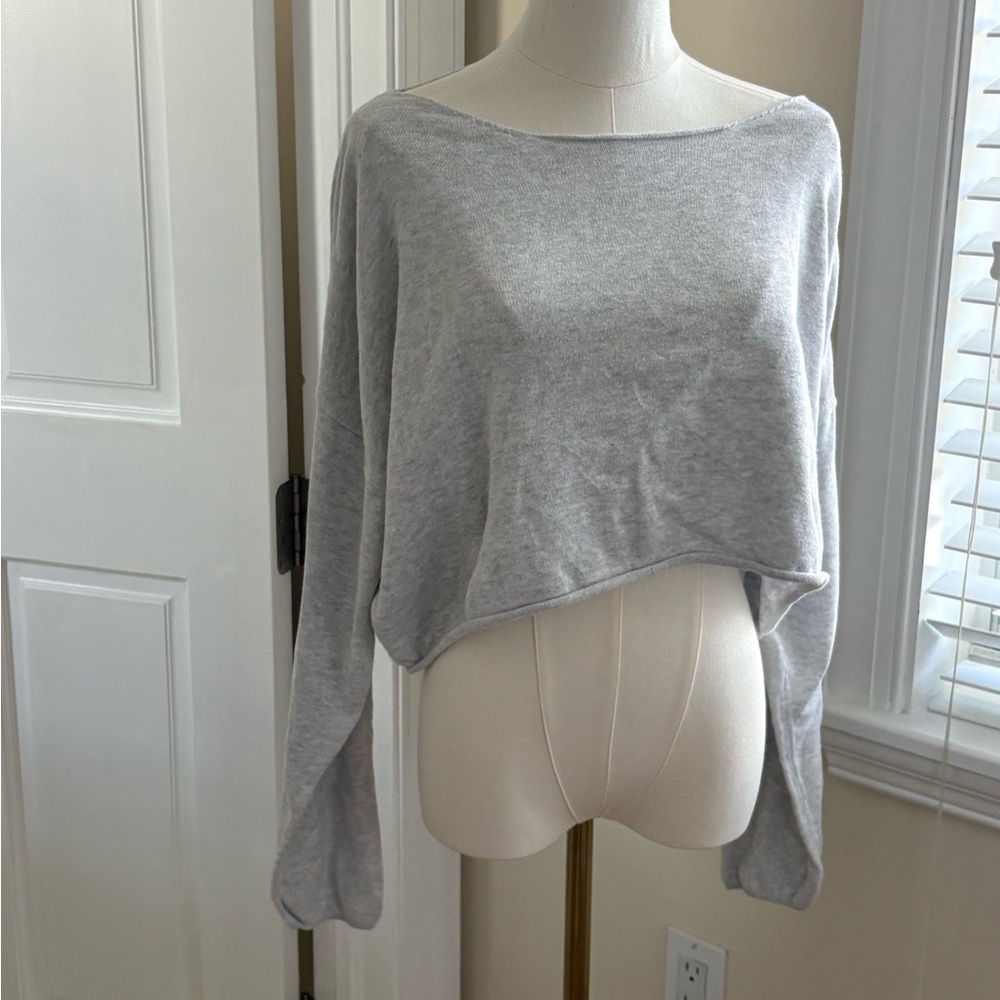 Brandy Melville Cream Knit Sweater one size